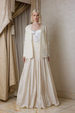 Rose marie blazer, Blanc corset, Tibet skirt